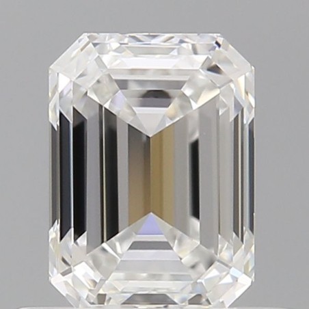 Diament szlif szmaragdowy, 0.7ct, VVS2, F, GIA 5523991168