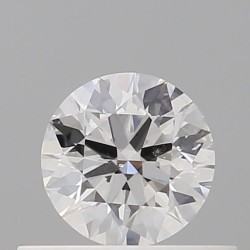 Diament szlif okrągły, 0.4ct, SI2, D, GIA 2516328832