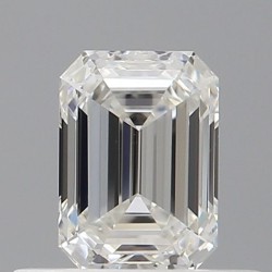 Diament szlif szmaragdowy, 0.5ct, VVS1, G, GIA 6525685059