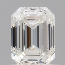Diament szlif szmaragdowy, 0.71ct, VVS2, F, GIA 6531595156