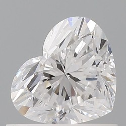 Diament serce, 0.75ct, VS1, D, GIA 6512662051