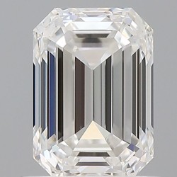 Diament szlif szmaragdowy, 0.9ct, VS1, E, GIA 7523977381