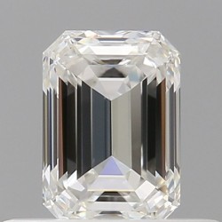 Diament szlif szmaragdowy, 0.5ct, VVS1, G, GIA 1523686445