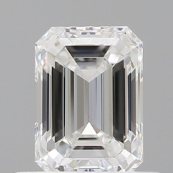 Diament szlif szmaragdowy, 0.55ct, VVS1, E, GIA 2526977959
