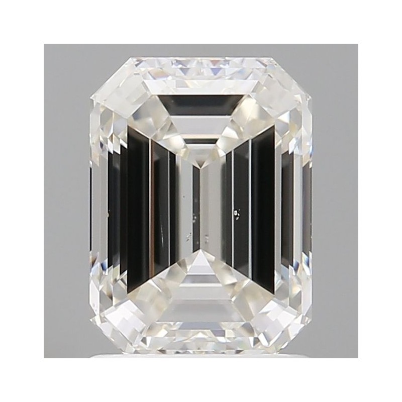 Diament szlif szmaragdowy, 1.5ct, SI1, H, GIA 2538510864