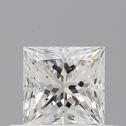 Diament szlif princess, 0.5ct, SI1, E, GIA 6535640987