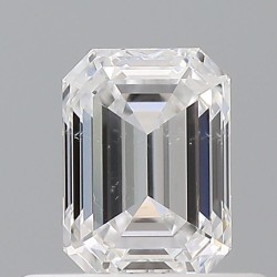 Diament szlif szmaragdowy, 0.51ct, SI2, D, GIA 5513455721
