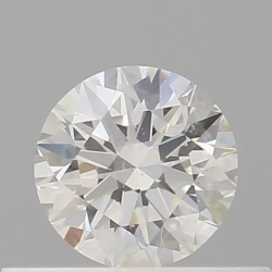Diament szlif okrągły, 0.35ct, SI1, I, GIA 6535661176