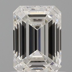 Diament szlif szmaragdowy, 0.7ct, VVS1, F, GIA 6521688457