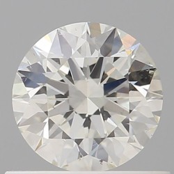 Diament szlif okrągły, 0.62ct, SI1, I, GIA 5533216162