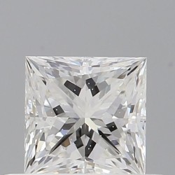 Diament szlif princess, 0.5ct, SI2, F, GIA 6532470650
