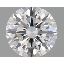 Diament szlif okrągły, 0.46ct, SI1, D, GIA 6492510923