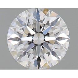 Diament szlif okrągły, 0.41ct, SI1, D, GIA 6234317742