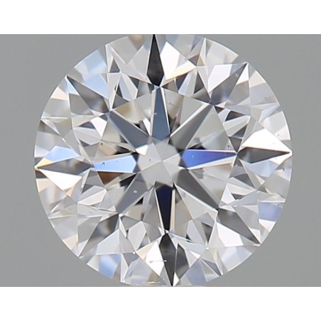 Diament szlif okrągły, 0.6ct, SI1, D, GIA 6445592889