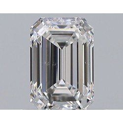 Diament szlif szmaragdowy, 0.7ct, VS2, F, GIA 2518959378