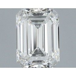 Diament szlif szmaragdowy, 0.71ct, VVS2, F, GIA 7521044792