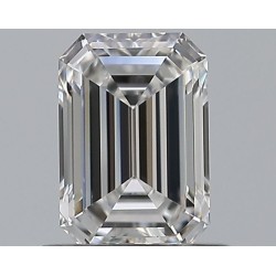 Diament szlif szmaragdowy, 0.7ct, VS1, F, GIA 6522771071