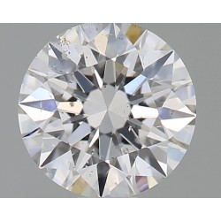 Diament szlif okrągły, 0.6ct, SI1, E, GIA 6455052348