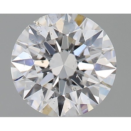 Diament szlif okrągły, 0.6ct, SI1, E, GIA 6455052348