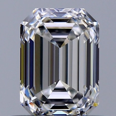 Diament szlif szmaragdowy, 0.5ct, VS2, F, GIA 1528396797