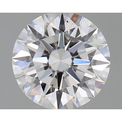 Diament szlif okrągły, 0.6ct, SI1, D, GIA 2487495231