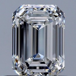 Diament szlif szmaragdowy, 0.52ct, VS2, F, GIA 7526315480