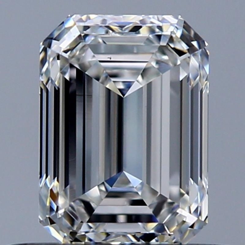 Diament szlif szmaragdowy, 0.52ct, VS2, F, GIA 7526315480 Diament szlif szmaragdowy, 0.52ct, VS2, F, GIA 7526315480