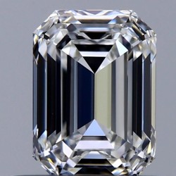 Diament szlif szmaragdowy, 0.5ct, VVS1, F, GIA 1513850082