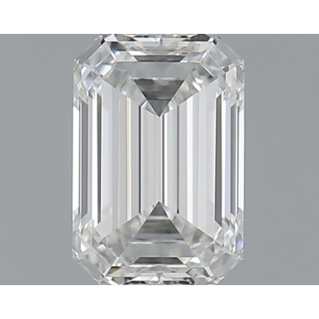 Diament szlif szmaragdowy, 0.7ct, VVS2, G, GIA 6531024273