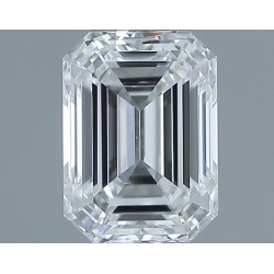 Diament szlif szmaragdowy, 0.7ct, VS1, F, GIA 7526560664