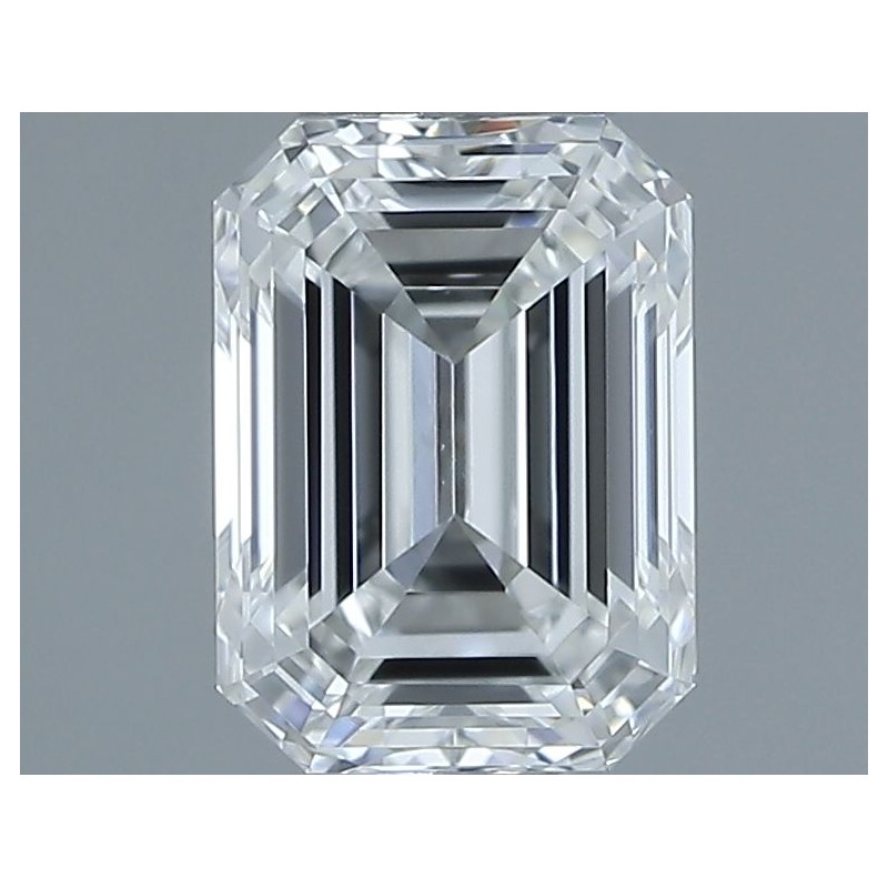 Diament szlif szmaragdowy, 0.7ct, VS1, F, GIA 7526560664