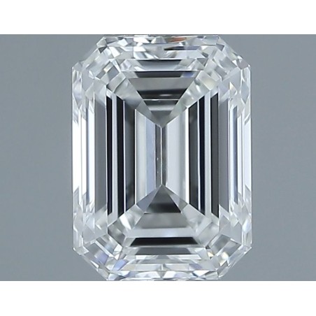 Diament szlif szmaragdowy, 0.7ct, VS1, F, GIA 7526560664