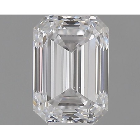 Diament szlif szmaragdowy, 0.5ct, VS2, D, GIA 3485648078