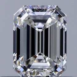 Diament szlif szmaragdowy, 0.5ct, VS1, F, GIA 7522615541