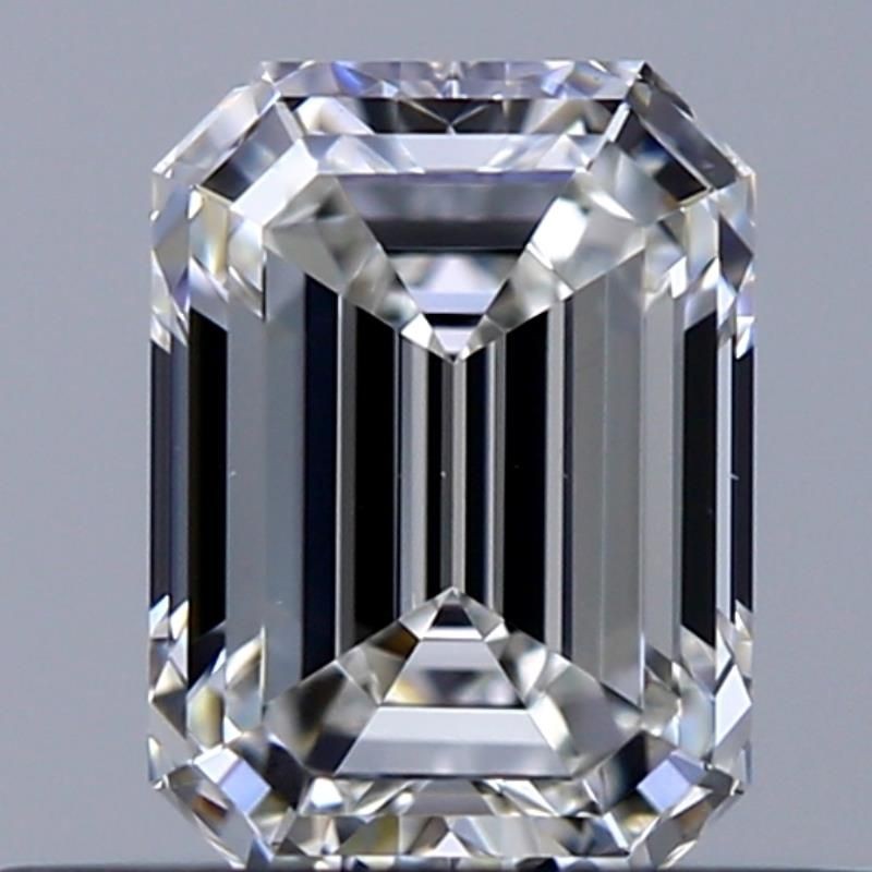Diament szlif szmaragdowy, 0.5ct, VS1, F, GIA 7522615541