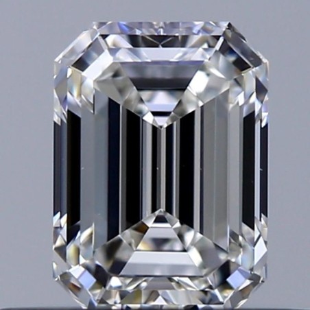 Diament szlif szmaragdowy, 0.5ct, VS1, F, GIA 7522615541