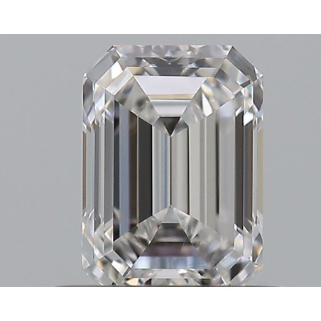 Diament szlif szmaragdowy, 0.71ct, VS1, F, GIA 7528753386