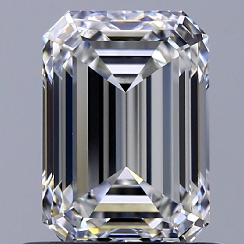 Diament szlif szmaragdowy, 0.7ct, VVS2, G, GIA 7523062078