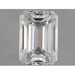 Diament szlif szmaragdowy, 0.71ct, VVS2, G, GIA 2524131646