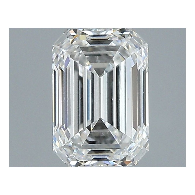 Diament szlif szmaragdowy, 0.7ct, VS2, F, GIA 6525312666
