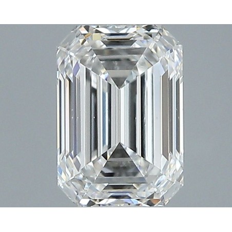 Diament szlif szmaragdowy, 0.7ct, VS2, F, GIA 6525312666
