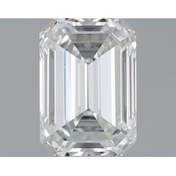 Diament szlif szmaragdowy, 0.7ct, VS2, G, GIA 5523922570