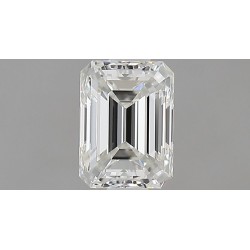 Diament szlif szmaragdowy, 0.8ct, VVS2, G, GIA 2536803400