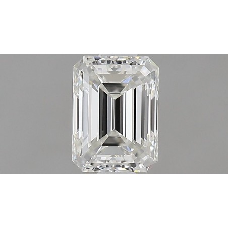 Diament szlif szmaragdowy, 0.8ct, VVS2, G, GIA 2536803400