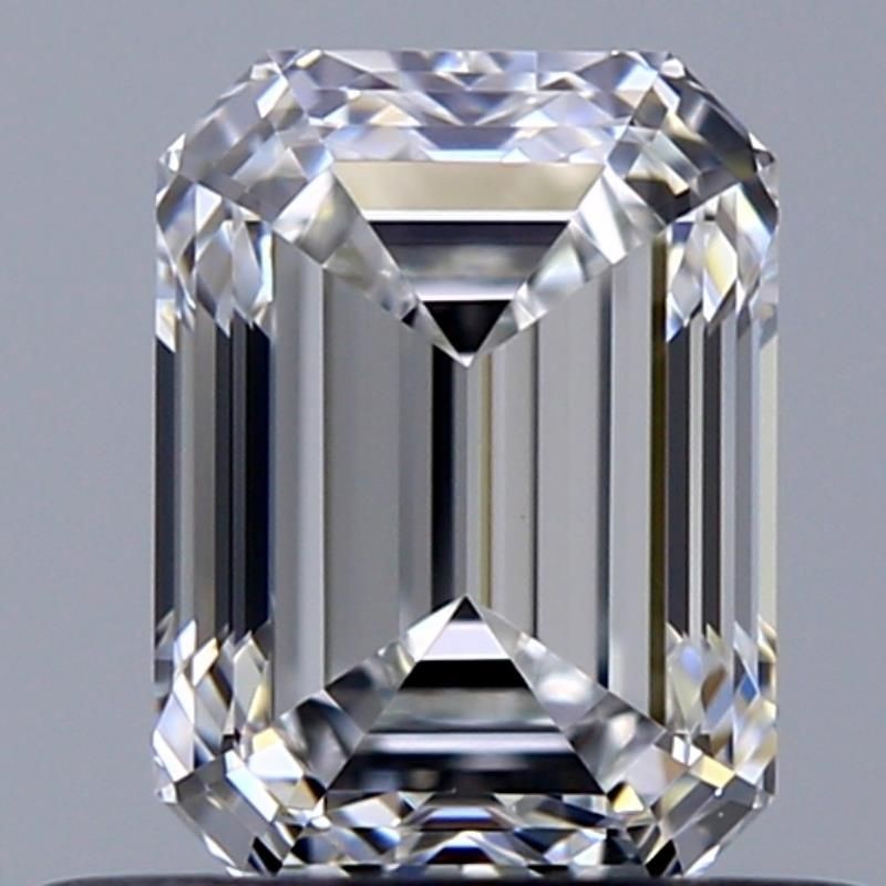 Diament szlif szmaragdowy, 0.5ct, VVS2, F, GIA 2517921187