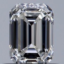 Diament szlif szmaragdowy, 0.5ct, VVS1, G, GIA 1528469257