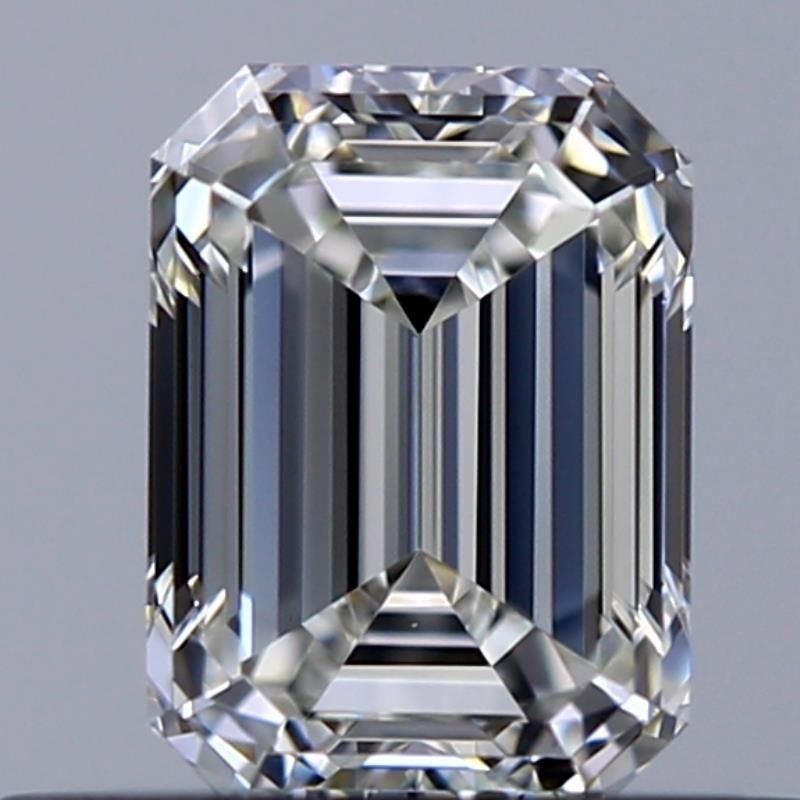 Diament szlif szmaragdowy, 0.5ct, VS1, G, GIA 5526591719