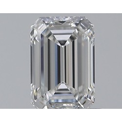 Diament szlif szmaragdowy, 0.71ct, VVS1, F, GIA 5513789162
