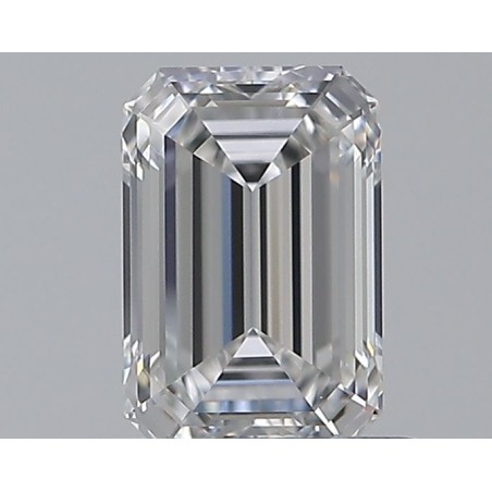Diament szlif szmaragdowy, 0.71ct, VVS1, F, GIA 5513789162