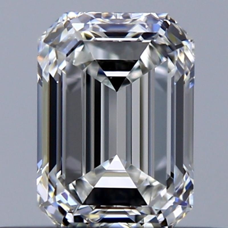 Diament szlif szmaragdowy, 0.5ct, VVS1, F, GIA 7522394737